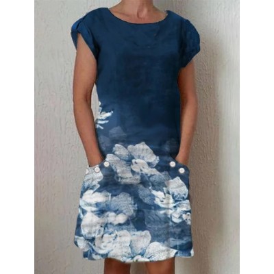 women's floral dress HE1404-03-04 women's floral dress HE1404-03-04