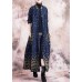 Fine plus size trench coat fall outwear navy print Button Down pockets Coats Women