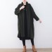 Black wool coats Loose fitting Winter coat women Winter coat