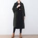 Black wool coats Loose fitting Winter coat women Winter coat